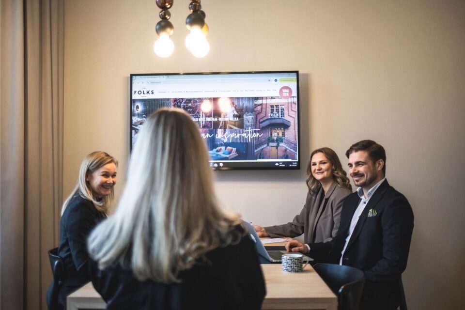 Verstas kokoustila The Folks Hotel Konepaja